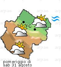 bollettino meteo per la provincia di Forlì-Cesena weather forecast for the Forlì-Cesena province costa coast Temp MAX 32 C 29 C 25 C 0mm Vento Wind 46km/h 28km/h 56km/h costa coast Temp.