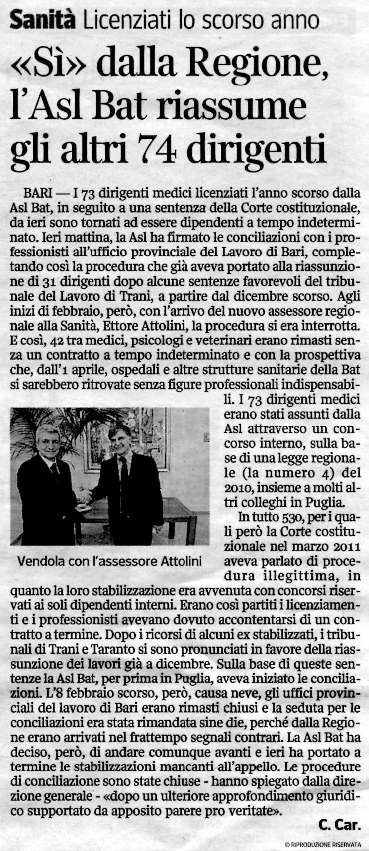 Da Il Corriere del