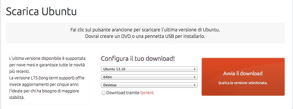 Virtualizziamo Ubuntu Requisi1: Una copia del