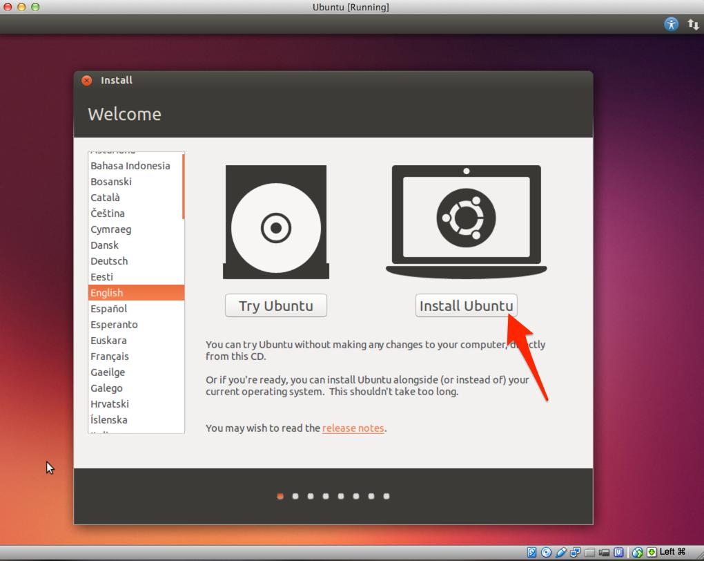 Installiamo Ubuntu