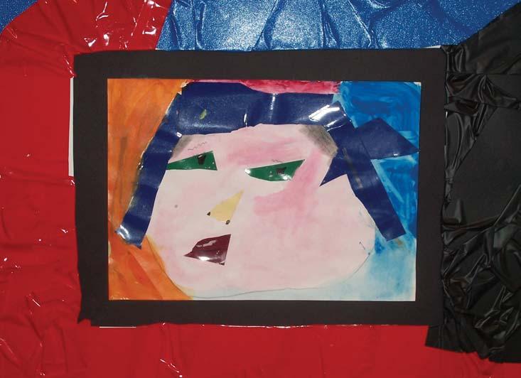 Gennaio Victoria, 5 anni Autoritratto Tempera, collage Scuola dell infanzia via Germonio 35 lunedì martedì