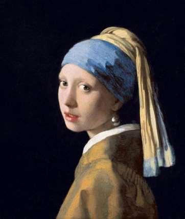 LA RAGAZZA COL TURBANTE Tronie ovvero rappresentazione che mostra un'espressione facciale esagerata* Uso del chiaroscuro (insolito per