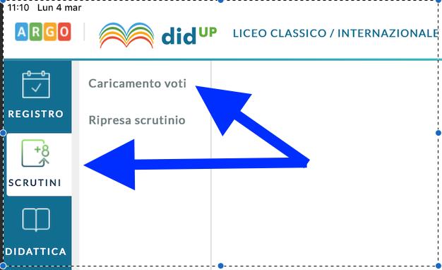 2 - Procedura da didup (se si usa ipad): Accedere all applicazione didup con le proprie credenziali.
