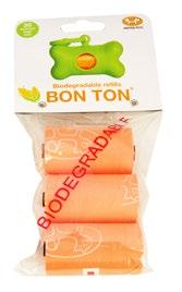 BON TON REFILL Sacchetti assortiti P r a t i c i e comodi refill di sacchettini igienici biodegradabili, anche detti sacchetti Bon Ton.