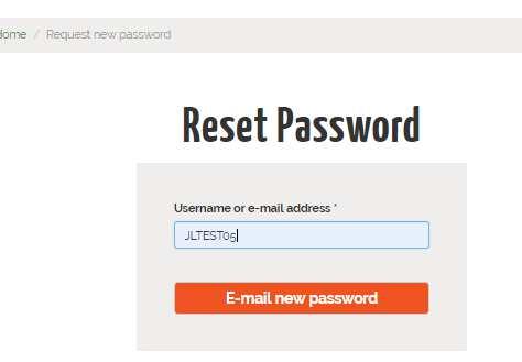 4. Scrivi il tuo Username (nome.cognome) o il tuo indirizzo e-mail (quello che hai scritto sul sito italiano), poi clicca su [Forgot Password] (password dimenticata) 5.