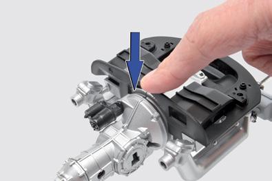 step 36-d step 36-e Verifica che il motore e la trasmissione siano allineati al