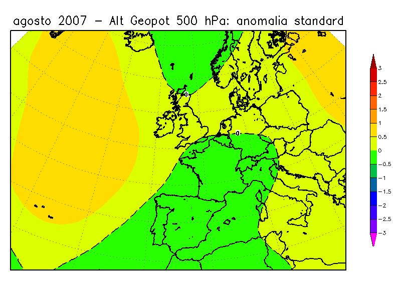 alquanto variabile, con un alternarsi di veloci onde di calore nordafricano e ripetuti transiti di depressioni nord-atlantiche che hanno determinato periodi freddi e piovosi.