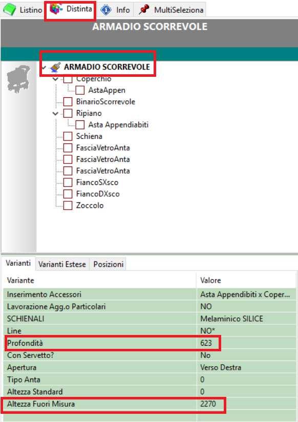 RIDUZIONI Sono possibili riduzioni in altezza e profondità. Non sono possibili riduzioni in larghezza. Usare eventuali tamponamenti per chiudere eventuali spazi in nicchia.