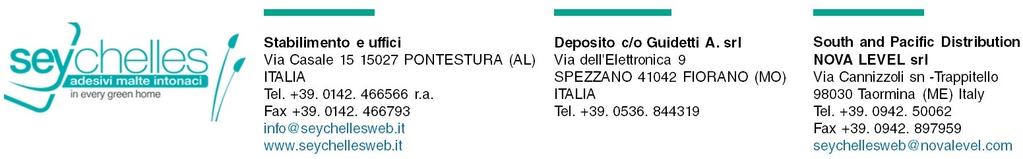 MEMBRANA IMPERMEABILIZZANTE RIEMPITIVO PER FUGHE FORMULA PER IL CALCOLO DEI CONSUMI 1,6 = [kg/m²] A = lunghezza piastrella [mm] B = larghezza piastrella [mm] C = spessore piastrella [mm] D =