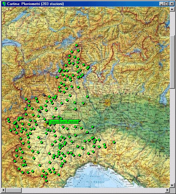 Piemonte 311 Rete Integrata (con Servizi Tecnici Nazionali) (linea nera osservazione, linea rossa