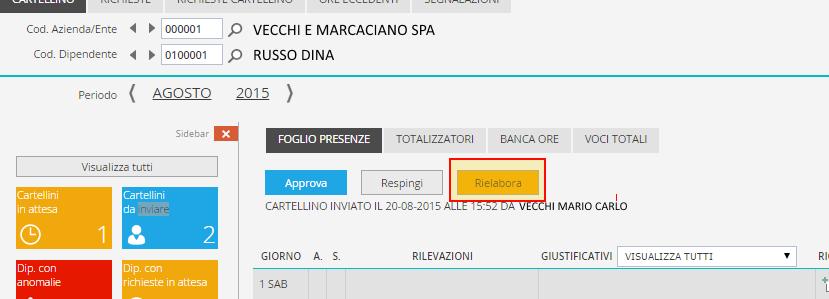 4.2 Gestione note All'interno della maschera di Visualizzazione richieste è