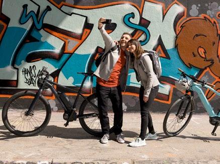 Dati di fitness: con l'app COBI.Bike, gli ebiker hanno sempre sott'occhio i dati di allenamento importanti come potenza, cadenza di pedalata e consumo di calorie.