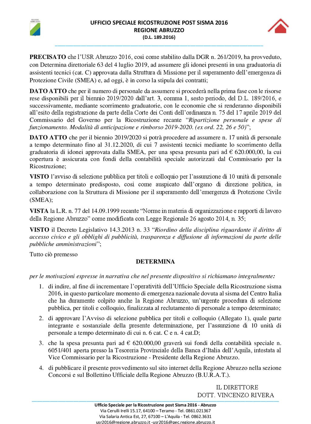 Pag. 24 Bollettino Ufficiale della Regione Abruzzo