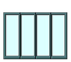Scheda: FN7 CARATTERISTICHE TERMICHE DEI COMPONENTI FINESTRATI Codice Struttura: WN.02.0083 Descrizione Struttura: Porta-finestra con telaio singolo in metallo e vetro doppio. Dimensioni: L = 2.