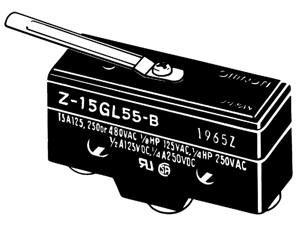 Molla a lamina Z-15GL55-B spessore: 03 (leva a molla in acciaio inox) Foro Ø max.