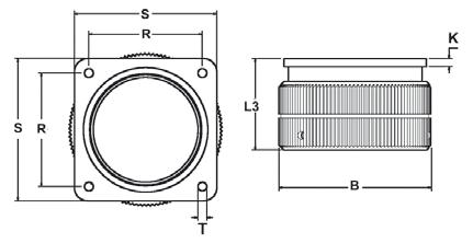 0 186 M 40 15-32 MASCHIO VOLANTE N pin shell AØ Max ØC Pressacavo Ø cavo size L2 Max +0/-0.15 Max Metrico Min.-Max. 13-19 20 40.