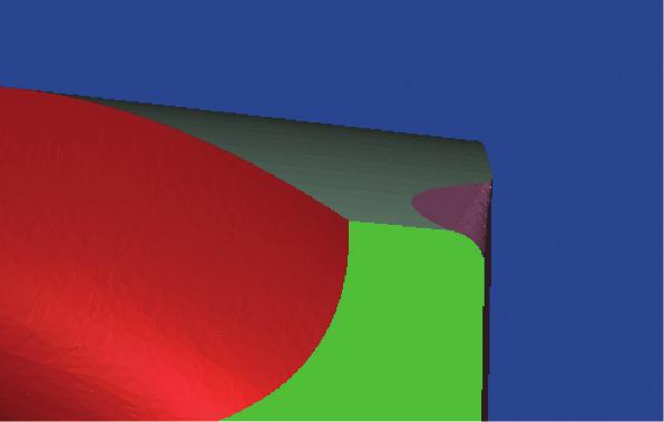 Prodotti innovativi per più efficiena e meno costi: Larghee dente a confronto Nuova geometria del tagliente Il concetto alla base dell utensile X-NVS si