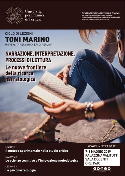 Il ciclo di Lezioni rivolte ai Dottorandi in Scienze letterarie, librarie, linguistiche e della comunicazione internazionale, Indirizzo in Scienza del libro e della scrittura, tenuto dal Dott.