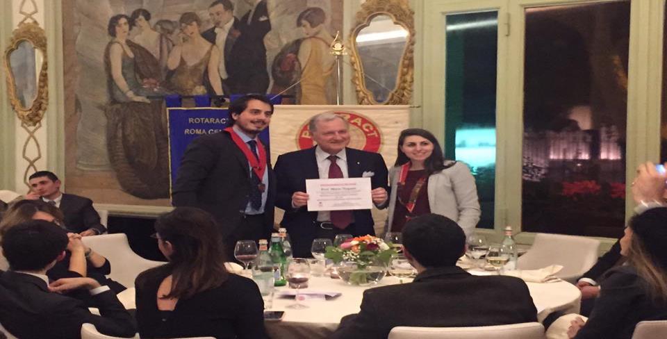 Angolo del Rotaract Giovedì 2 marzo, il Rotaract Roma Parioli in interclub con il Rotaract Roma Centenario, ha tenuto una conviviale con il Prof.