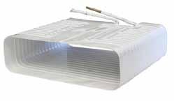 EVAPORATORI IN ALLUMINIO ALUMINIUM EVAPORATORS 000020 001349 001347 001350 001348 000020 Evaporatore allum ev. capill. Serie 42 Alum.