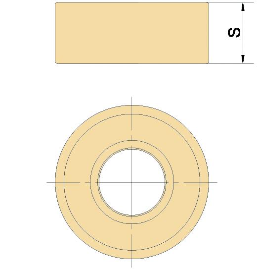 flangie codice 7019 e 7020 e anelli codice 7039 e 7040 Ø interno Ø esterno Codice Tipo cuscinetto Spessore Ø esterno Ø