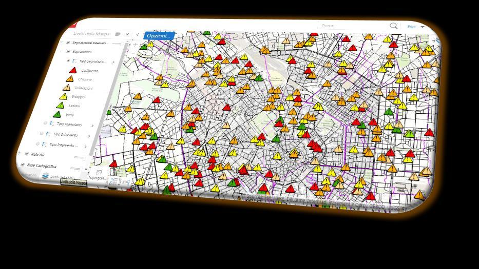 La multipiattaforma GIS MM: la gestione degli