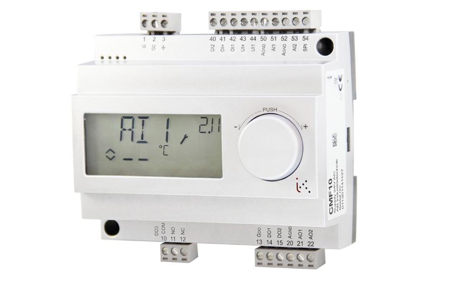 revisione 10 2015 Controllore preprogrammato configurabile per semplici applicazioni di regolazione HVAC I regolatori possono essere configurati per qualsiasi tipo di gestione dalla temperatura o