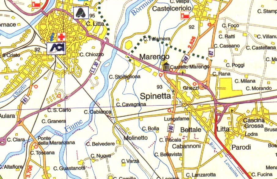 Serravalle Scrivia, sulla S.S. 35 dei Giovi - incrocio con la SP 153 (nei pressi dello stab.