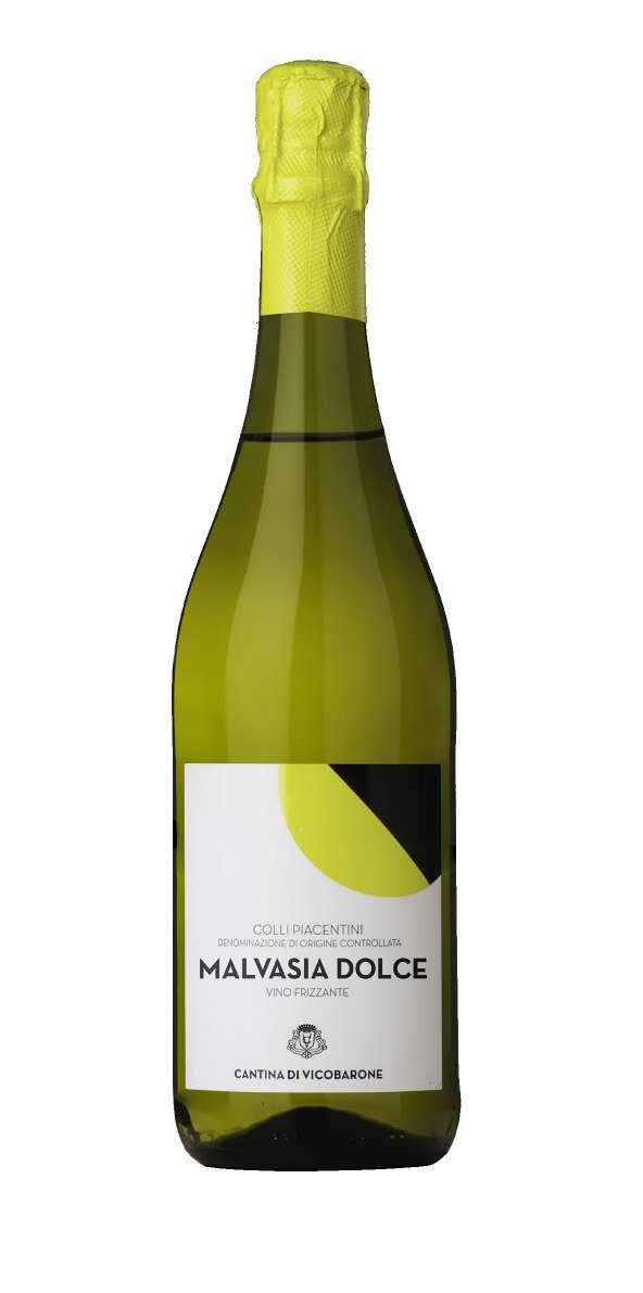 MALVASIA SECCO FRIZZANTE Vitigno: Malvasia Bianca Aromatica di Candia 100% Provenienza: Colline dei comuni di Pianello Val Tidone e Ziano Piacentino Grado alcolico: 12% vol.