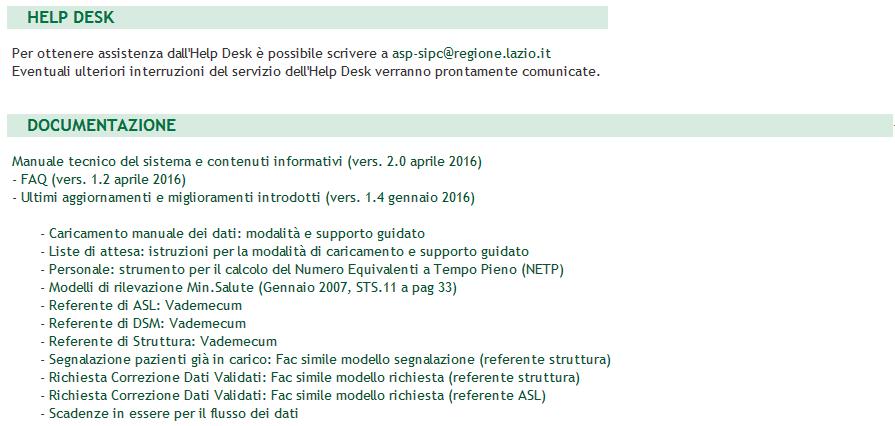 Portale SIPC: Attività Residenziale Adulti https://www.regione.lazio.