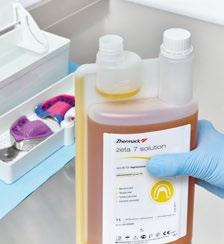 Zeta 7 Spray è un disinfettante pronto all uso per una semplice e veloce disinfezione dell'impronta. Zeta 7 Solution è un disinfettante concentrato ad ampio spettro d azione.