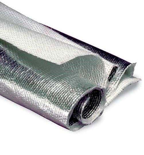 FIBRA DI CERAMICA Materassino di fibra di ceramica utilizzato per l isolamento termico di tubi di scarico con temperature di esercizio elevatissime.