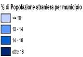 Ad eccezione del calo registrato tra il 2012 e il 2013, legato alla revisione anagrafica, il flusso di stranieri in entrata nella Capitale ha sempre presentato un trend crescente nel tempo.