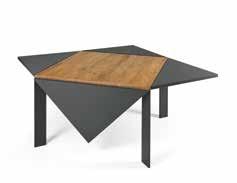 oak, in colours: nero, grafite, bianco, amaranto, ottanio LOTO_TABLE