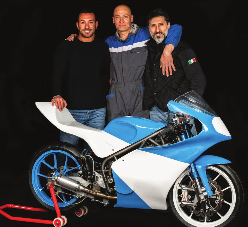la moto La Daygo srl è una piccola azienda artigiana abruzzese che produce motocicli racing dedicati ai giovani campioni di domani.