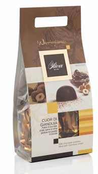 NO/021 NOCCIOGHIOTTI CUOR DI GIANDUIA Guscio extra fondente con ripieno di crema al