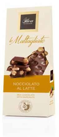 MAL/012 MALTAGLIATE NOCCIOLATE GIANDUIA Gianduia chocolate chopped with hazelnuts 200g - 10