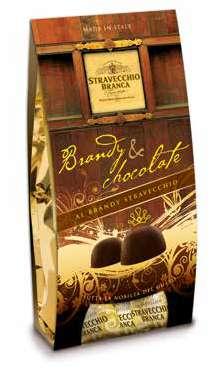 BRANCA Chocolate pralines with Fernet