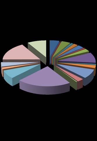 La provenienza geografica dei giovani mostra che la maggior parte di loro risiede in Campania con n. 9.887 unità, pari al 2 del totale, in Sicilia con il 16 % (7.539 unità) e in Toscana con il 9% (4.