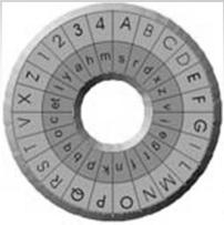 a chiave simmetrica Uno degli algoritmi più semplici è il cifrario di Cesare, che sostituisce ognuna delle lettere del messaggio originale con la lettera dell alfabeto che si trova n posti più avanti