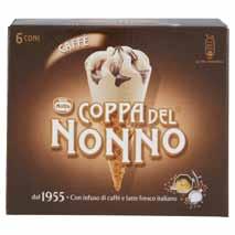 GELATO CONO COPPA DEL NONNO 6 pezzi,