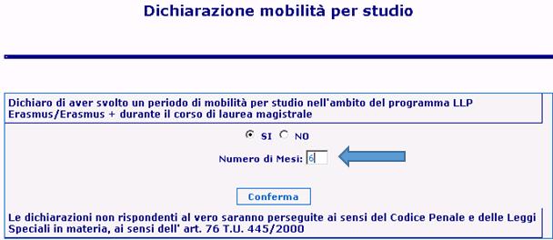 Ti ricordiamo che l Erasmus non può