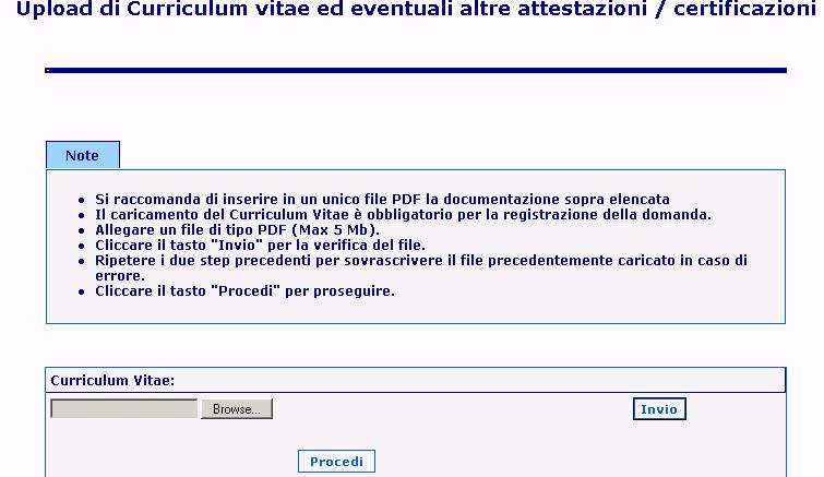 11) Allega poi un documento di identità in corso di validità, in formato JPEG, BMP, o PNG di dimensione massima 2MB.