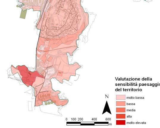 simbolico del paesaggio; ii) (Vv) valore vedutistico del paesaggio; iii)