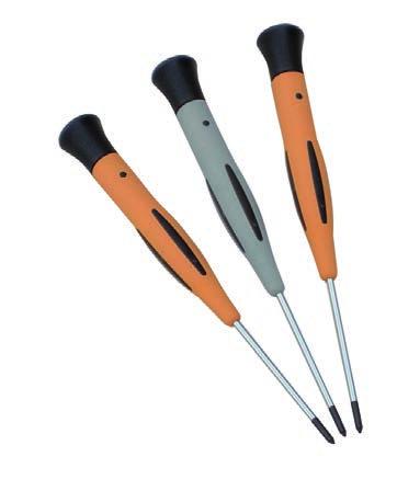 ESD cutters & screwdrivers Cutters and screwdrivers with dissipative PVC