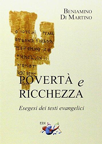 Povertà e ricchezza.