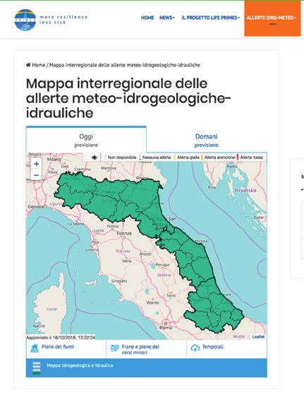 SISTEMI DI ALLERTAMENTO OMOGENEI REGIONI Emilia-Romagna Marche Abruzzo Prevenzione del rischio è disporre di sistemi di early warning efficaci e tempestivi.