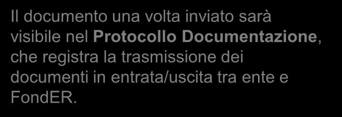 1. Selezionare la tipologia del file da inviare: - richiesta di acconto - nota di debito - altro (es: richieste