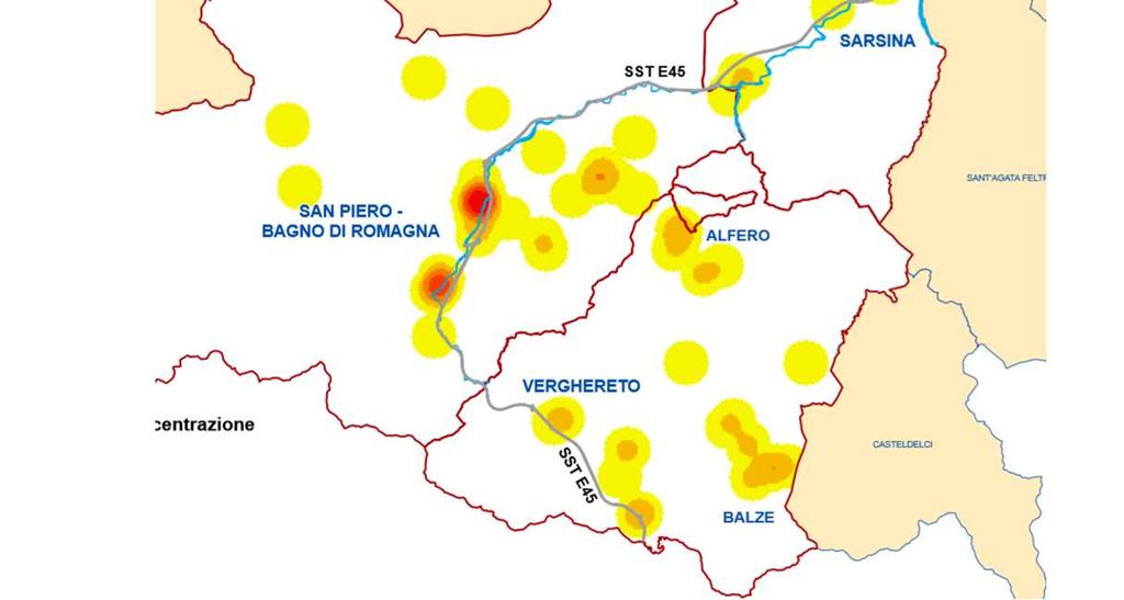 000 di cui 16% stranieri MERCATO SARACENO Media annua turisti 2013-2017: