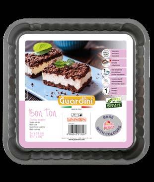 Bon Ton moulds are made of Hi-Top steel with a single layer of Xylan non-stick coating.